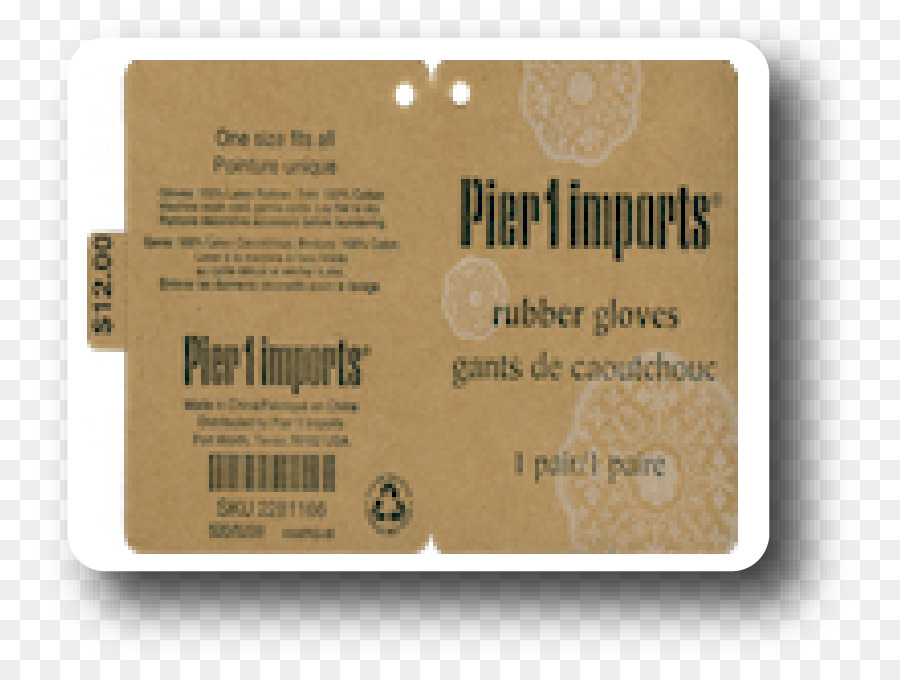 Pier 1 Imports Label