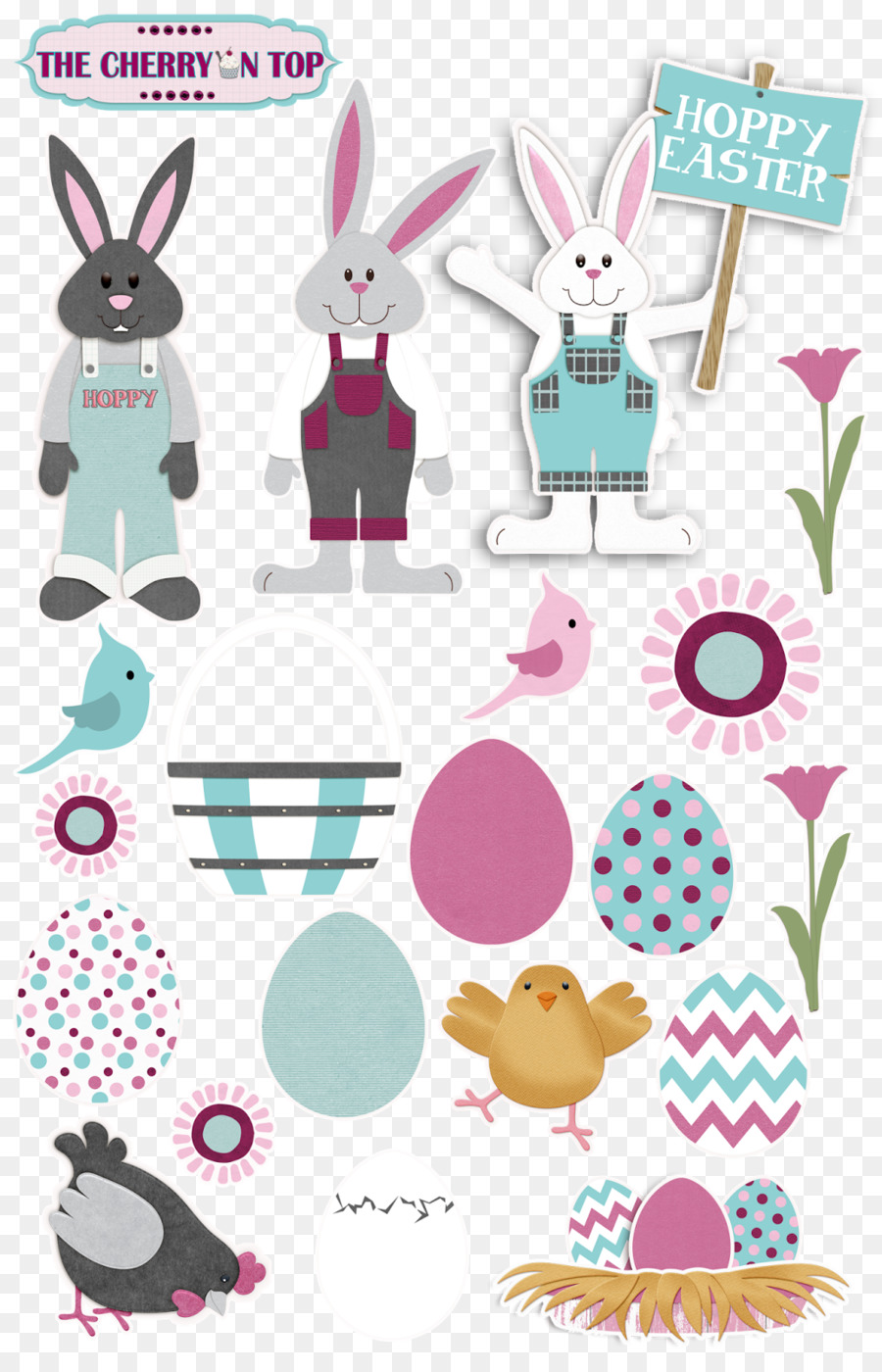 Easter Bunny Background