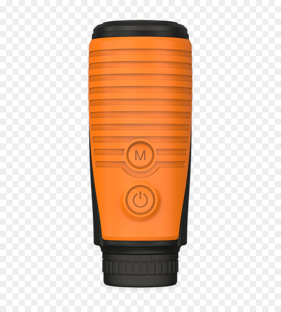 Parallax-Effekt-Batterie-Indikator Fernglas Klart.Se - Scheibe orange