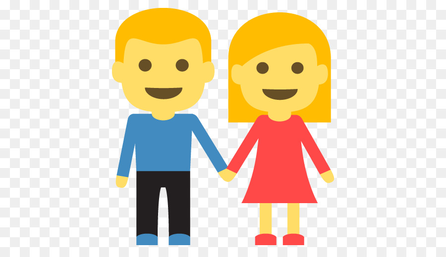 Emoji-Frau-Text-messaging-Holding Hände - Emoji
