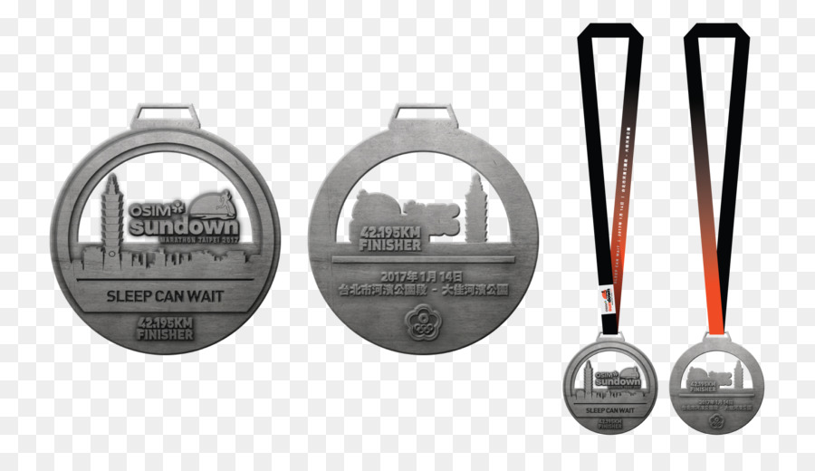 Sundown Marathon Taipei Marathon Medaille - Medaille