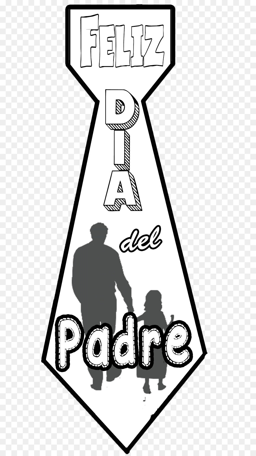 Padre, Madre Disegno Cravatta - La festa del papà