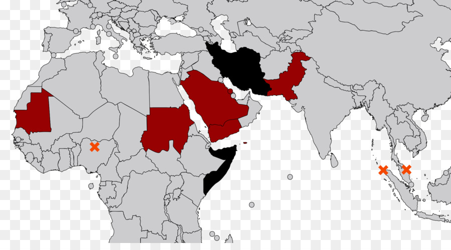 Nord Africa Lapidazione Legge La Mappa Del Medio Oriente - mappa
