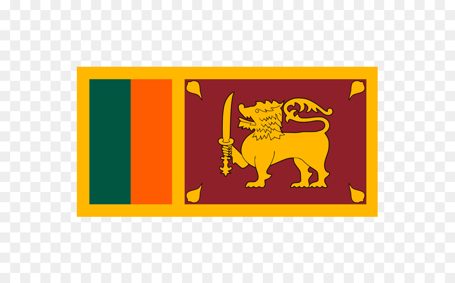 Flagge von Sri Lanka nationalflagge - Flagge