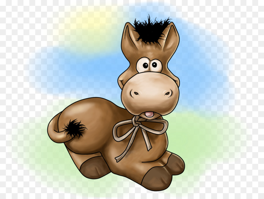 Cavallo Steve Aiuta Tripp Regolare Asino Cartoon Muso - cavallo