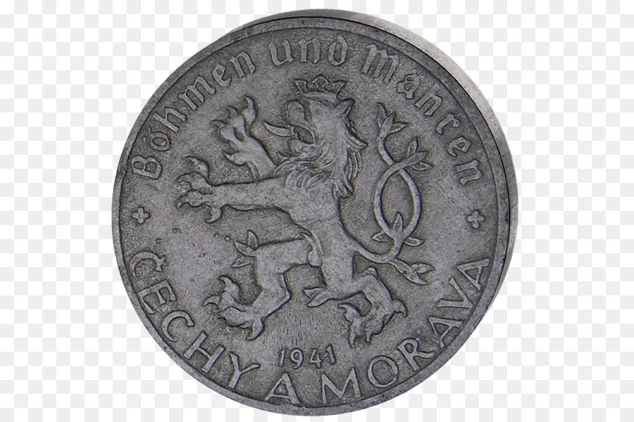 Münze Neufundland-Hund Medaille Cent - Münze