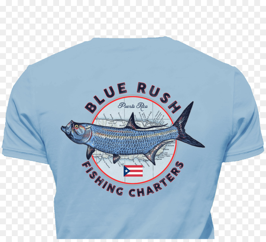 T-shirt di pesca a Mosca Manica - Maglietta