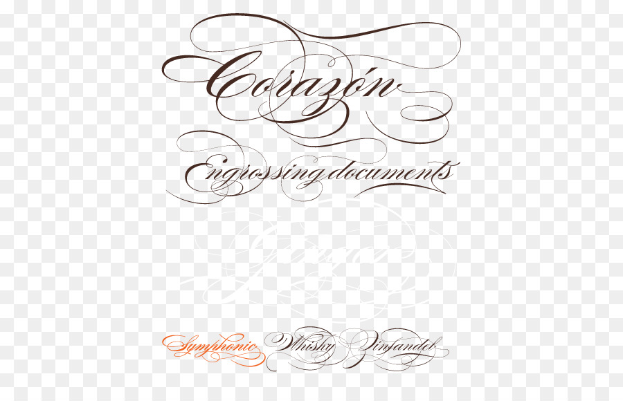 Script carattere tipografico Corsivo Calligrafia simone d'andrea Script Font - Corsivo