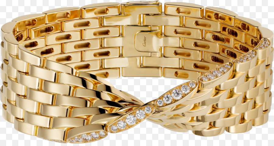 Color oro Gioielli Cartier Bracciale - Span e div
