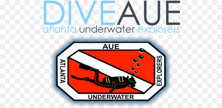 Scuba Tauchen Unterwasser Logo Marke Atlanta - Nationaler Verband der Unterwasser Lehrer