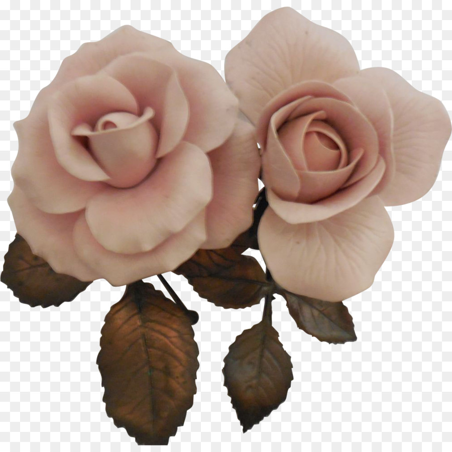 Giardino di rose rose Cavolo Altezza Reale Rosa 'Queen Elizabeth' famiglia Reale - marrone rosa