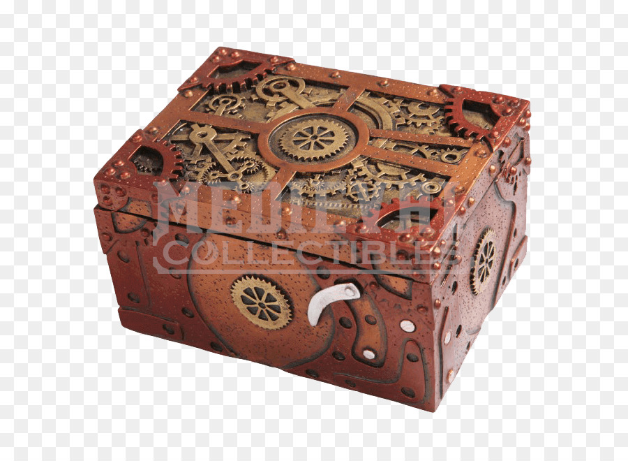 Uhrwerk-Box Steampunk-Schmuck-Schatulle - Box
