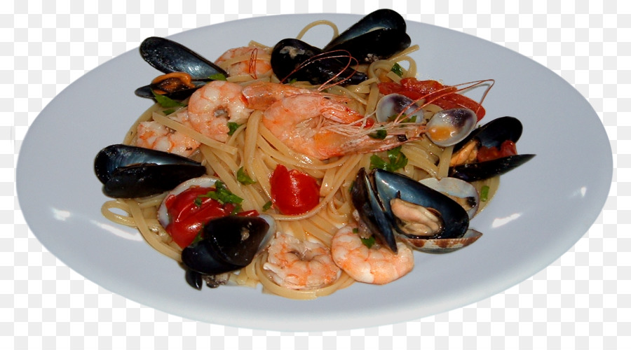 Italienische Küche Portugiesische Küche Miesmuschel-Rezept Gericht - Linguini