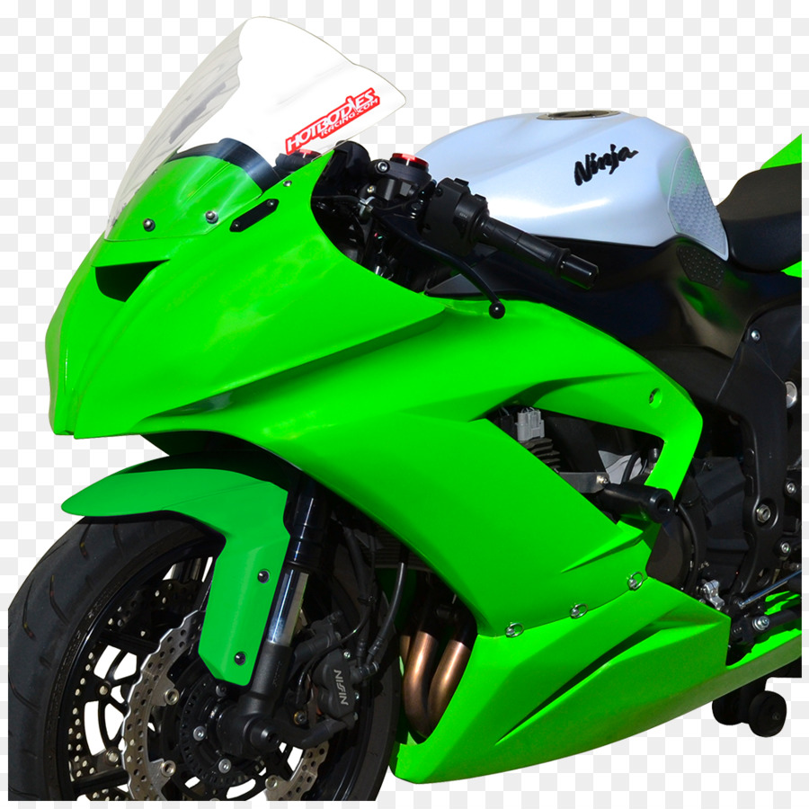 Reifen-Abgasanlage-Motorrad-Verkleidung Ninja ZX-6R - Motorrad