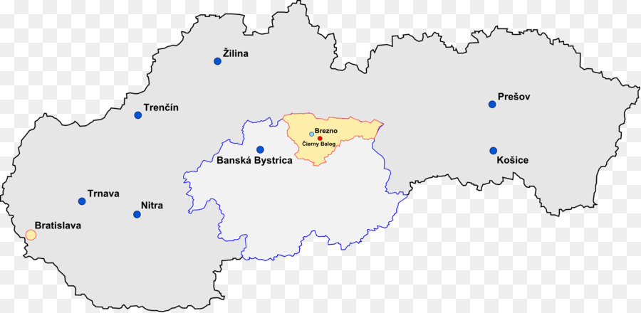 Bystrá, Bezirk Brezno Horehronie Red Rock Čierny Hron Bahn Karte - Anzeigen