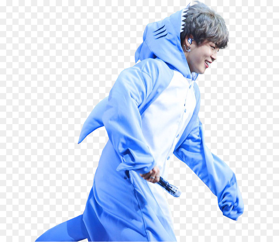 Jin Xanh cá mập BTS K-pop - cá mập