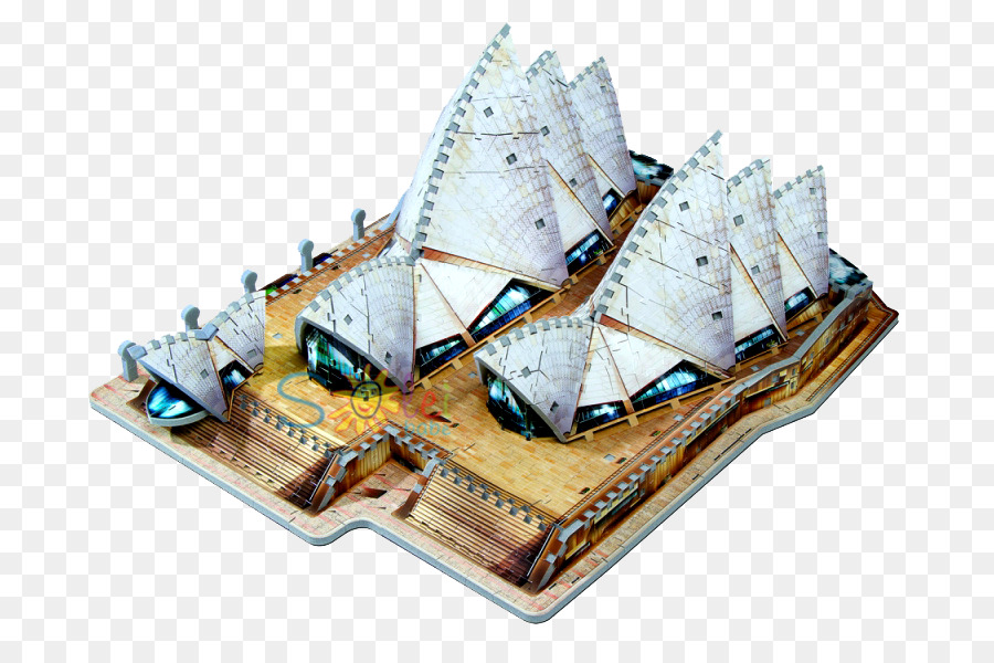 Sydney Opera House Puzz 3D-Puzzle Wrebbit - Oper sydney
