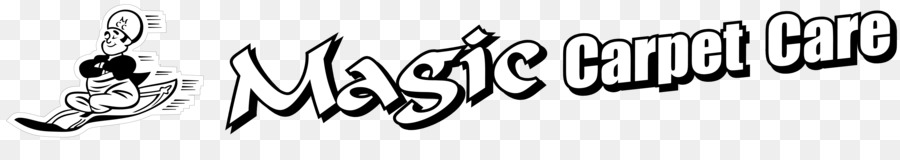 Logo Marke Weiße Schrift - Zauberteppich