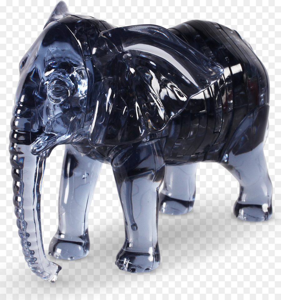 Elephantidae-Puzzle den dreidimensionalen Raum, Crystal - 3d Elefant