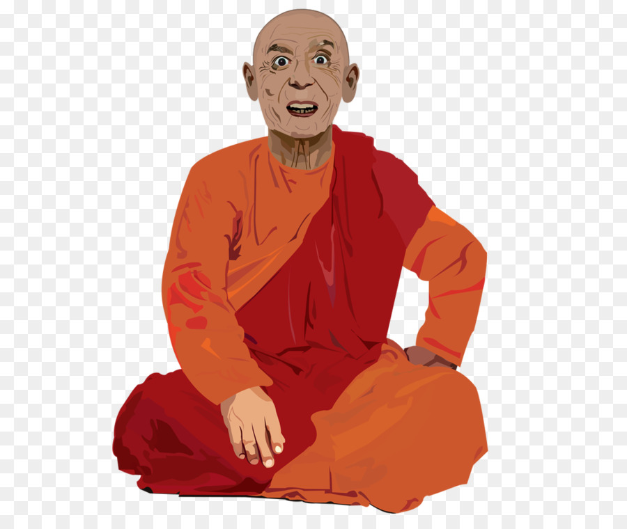 Ältere Mönch Charakter Alter Fiction - buddhistischer Mönch