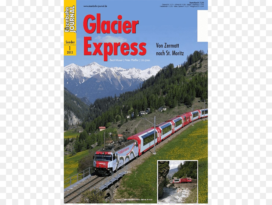 Glacier Express, Il Glacier Express da St. Moritz a Zermatt, Il Glacier Express da St. Moritz a Zermatt Bernina railway - treno