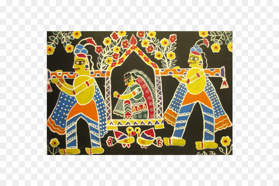 Madhubani nghệ thuật Mithila Tranh bảo tàng Nghệ thuật - bức tranh
