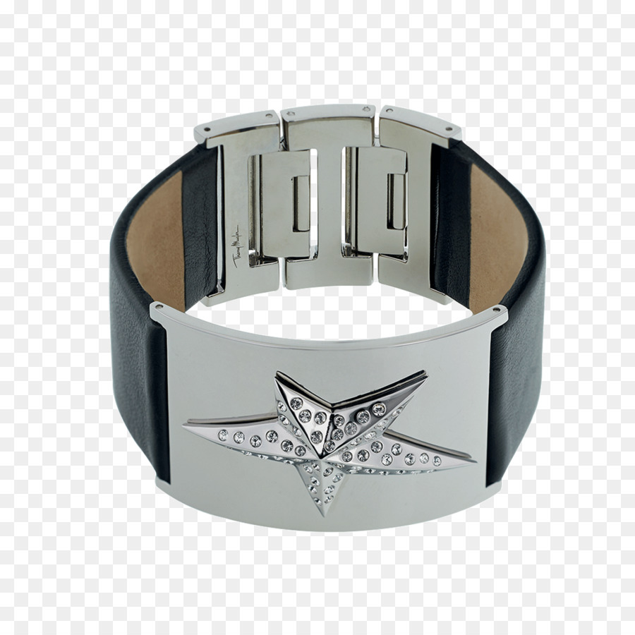 Ohrring-Armband-Bijou Leder - Uhr