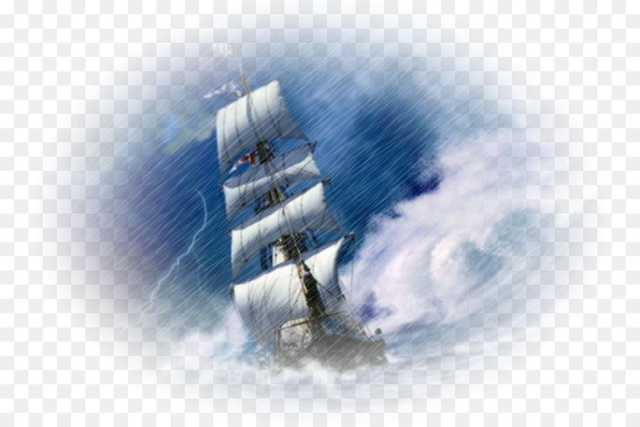 Barca In Tempesta Animaatio Nave - barca