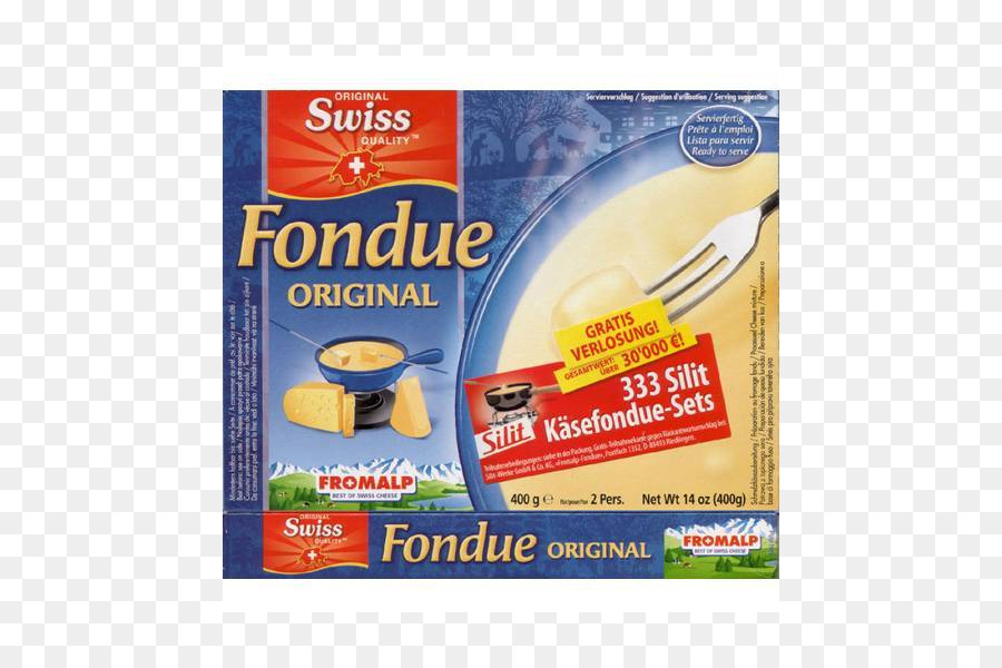 Fondue-Vegetarische Küche-Marke Käse-Geschmack - Käse