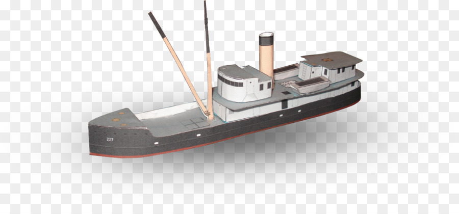 Modello di carta nave della Guardia moto d'acqua - nave