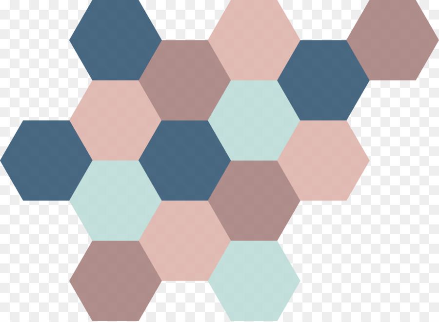 Hexagon AB-Winkel-Muster - Design