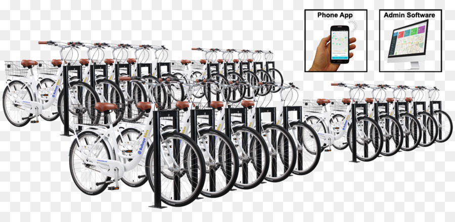 Telai Di Biciclette Auto La Ricreazione - Il sistema di condivisione di biciclette