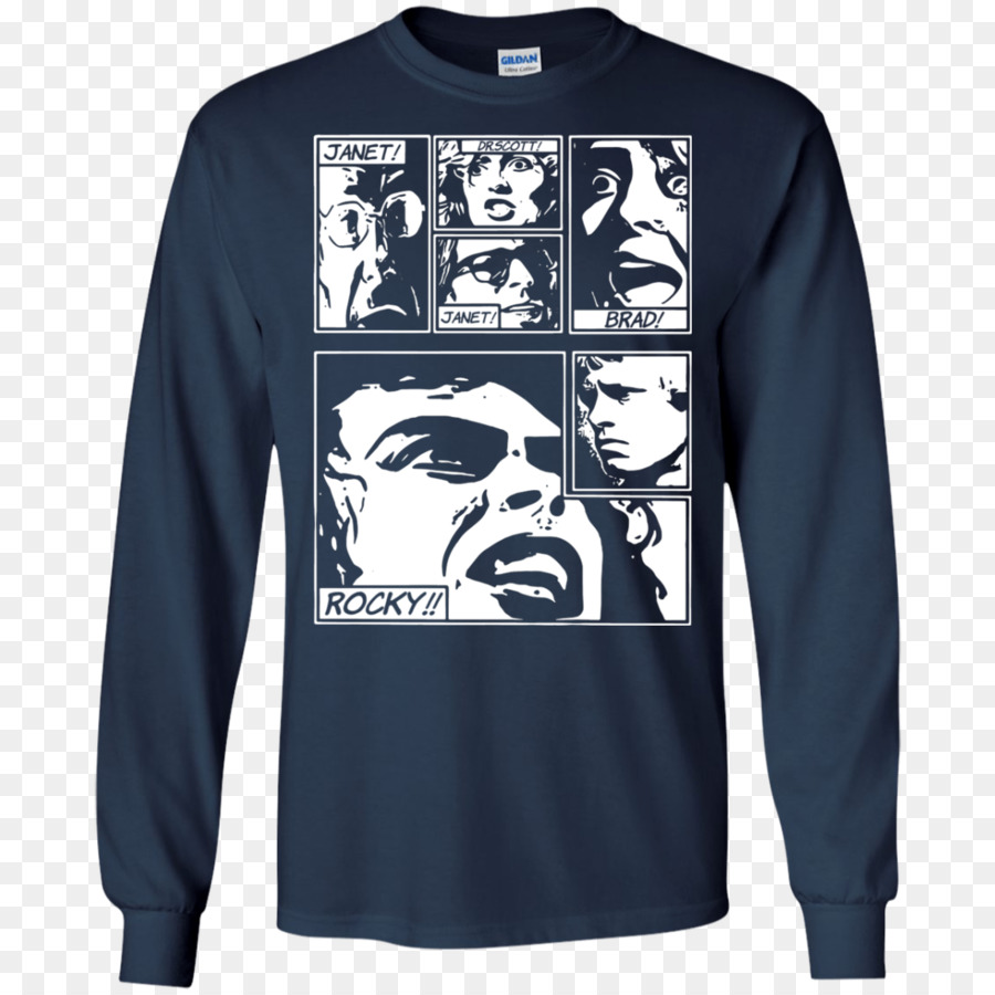 T-shirt Rundhalsausschnitt Time Warp Der Rocky Horror Picture Show - T Shirt