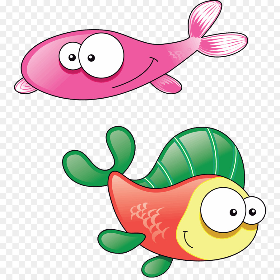 Adesivo Bambino Clip art - Rosa di pesce