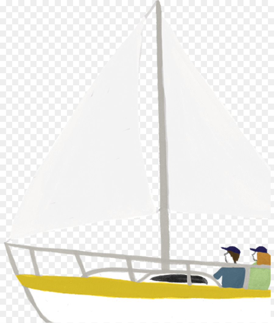 Đua thuyền xuồng dài và hẹp tàu đáy bằng Mèo-thuyền nhỏ có hai buồm - Buồm