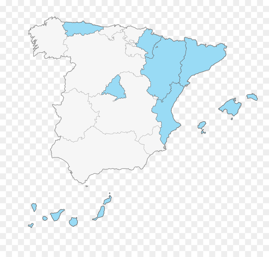Karte von Spanien Spanisch Hungrig gras Platz - Anzeigen