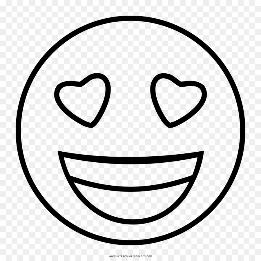 Smiley-Malbuch-Zeichnen von Glück Emoticon - Smiley
