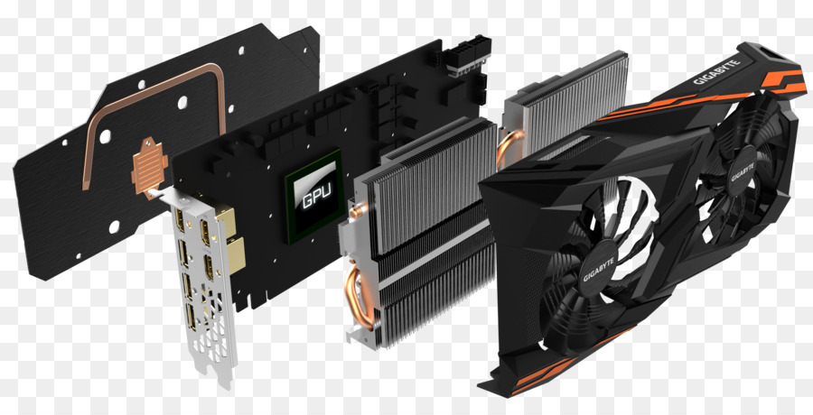 Schede grafiche & Schede Video AMD Vega Gigabyte Radeon RX Vega 64 GAMING OC 8G Radeon RX Vega 64 8GB AMD Radeon RX Vega 64 - Piastra di filatura