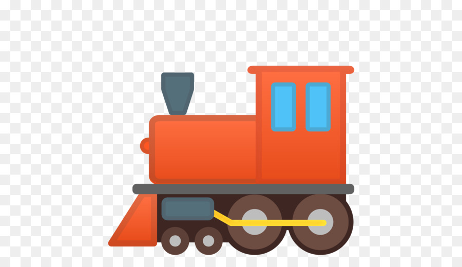 Treno trasporto Ferroviario, Locomotiva Emoji Clip art - treno