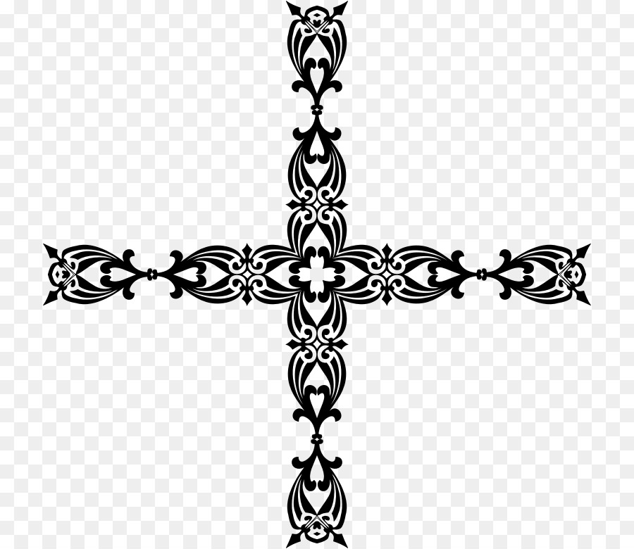 Cross Line clipart - Christian Kreuz
