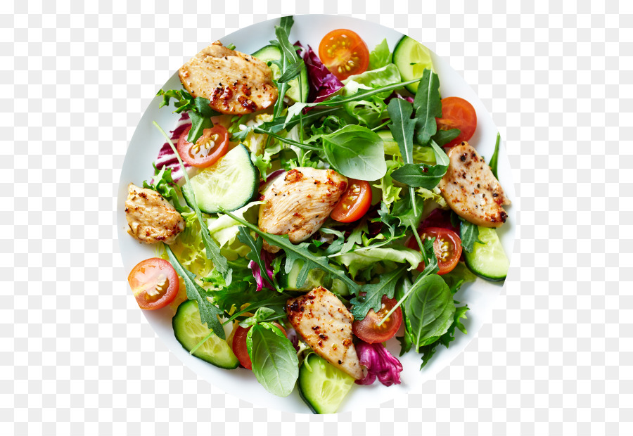 Hühnersalat Grillhähnchen Caesar Salad - Huhn