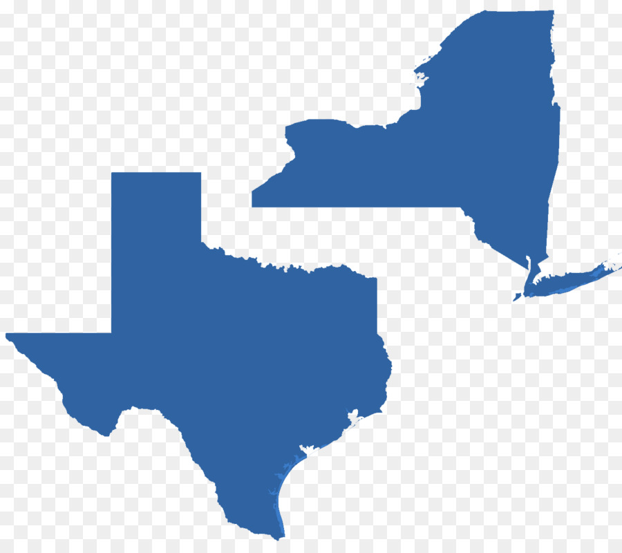 Texas Royalty free Vektor Karte - Silhouette
