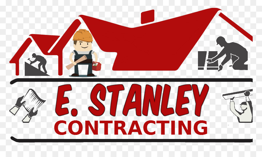 E. Stanley Contracting   Roofing Services | Siding Contractor | Dachdecker Installateur Logo Organisation Der Marke - vertrag