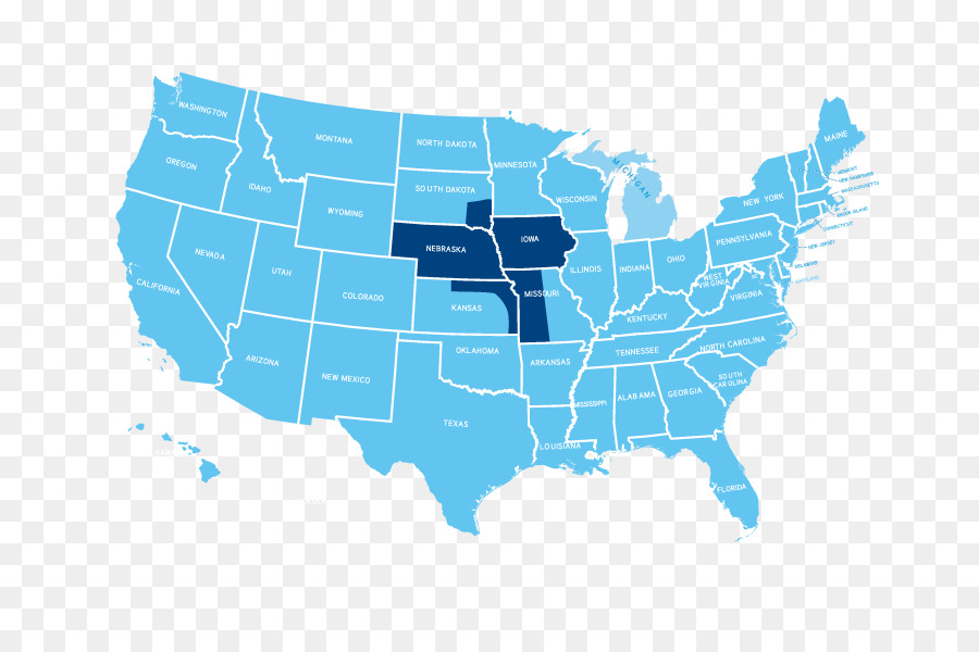 Stati uniti Collegio Elettorale Mappa della Parete della decalcomania della Legge - stati uniti