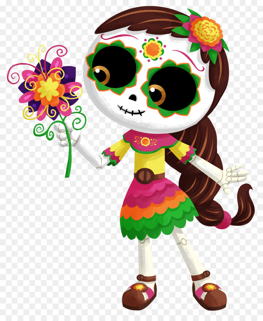 La Calavera Catrina Messico il Giorno dei Morti di Morte - Halloween
