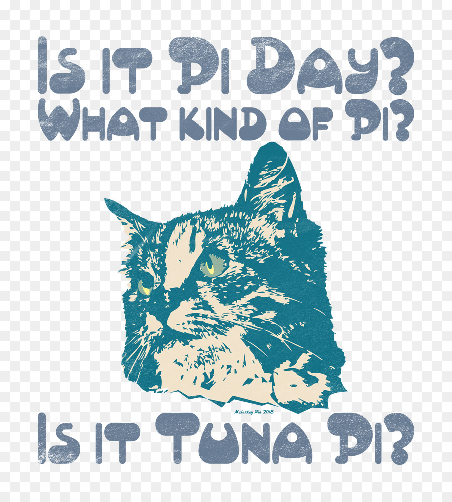 Râu T-shirt Pi Ngày Mèo con - giáo viên ngày món quà