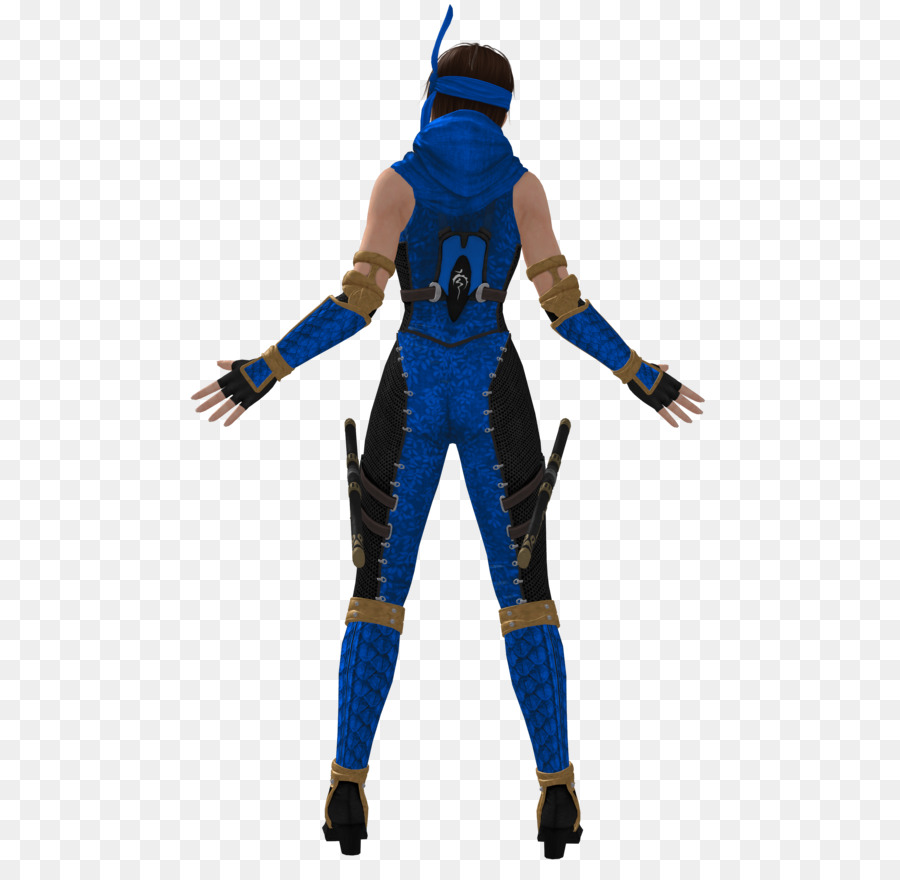 Kostüm Charakter-Fiction-Electric Blue - Ayane