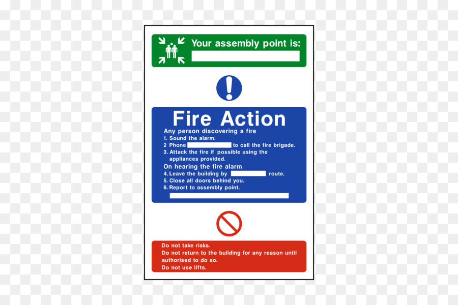Feuer Notausgang Emergency evacuation Sign-Sicherheit - Feuer