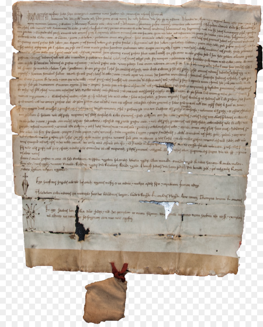 Montone Pergament Perugia Siegel-Dokument - pergament
