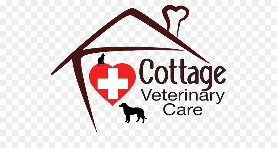 Cottage di Cura Veterinaria Veterinario del canile Logo - altri
